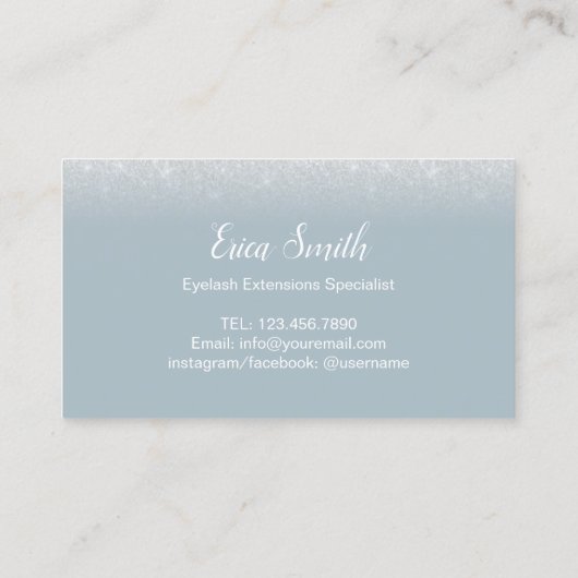 Loyalty Kaart | Lashes Makeup Artist Eyelash (Achterkant)