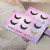 Loyalty Kaart | Lashes Makeup Artist Pastel Glitte