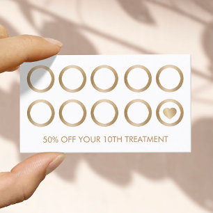 Loyalty Kaart Lashes Nail Art Makeup Artist Salo