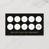 Loyalty Kaart | Makkerslijst voor artiest Hair (Achterkant)