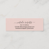 Loyalty Kaart | Moderne goudkanonnen van Roos 6 Pu (Achterkant)