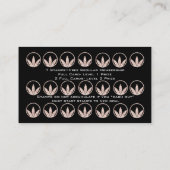 Loyalty Kaart Nutrition Health Herbs Roos 21 Black (Achterkant)