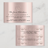 Loyalty Kaart Nutrition Health Herbs Roos 21 Blush (Voorkant / Achterkant)