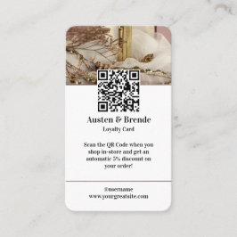 Loyalty Kaart - Photo-Centric Design voor Beauty R Visitekaartje