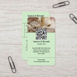 Loyalty Kaart - Photo-Centric Design voor Beauty R Visitekaartje