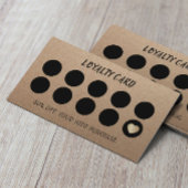 Loyalty Kaart | Rustic Kraft Handmade Craft
