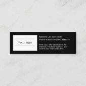 Loyalty Kaart, Schoon en eenvoudig, professioneel  (Achterkant)