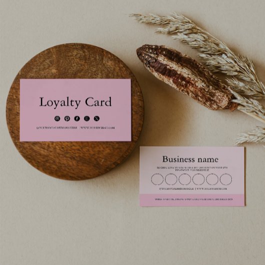 Loyalty Kaart Sjabloon, Customer Loyalty Kaart,