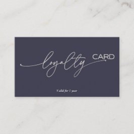Loyalty Kaart strategie voor klantenbehoud Visitekaartje