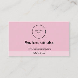 Loyalty Kaart strategie voor klantenbehoud Visitekaartje