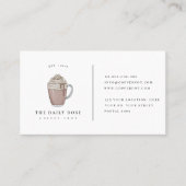 Loyalty-kaart voor Visitekaartje in de koffiewinke (Voorkant)