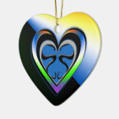 Loyalty Keramisch Ornament (Links)