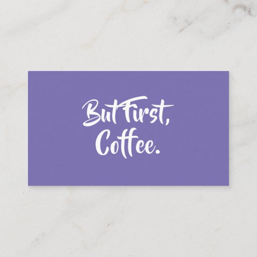 Loyalty Latte Drive-Thru Paarse Mountains Foto (Achterkant)