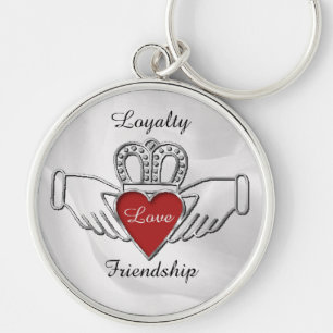 Loyalty Love Friendship Claddagh Sleutelhanger