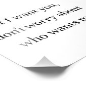 Loyalty Love Relationship Partnership Saying Foto Afdruk (Hoek)