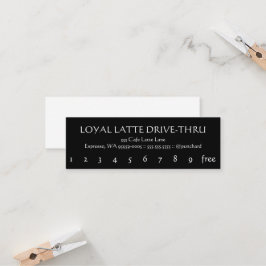 Loyalty Mini Latte Drive-Thru