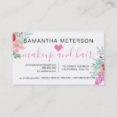 Loyalty mint roze florale waterverf hart 10