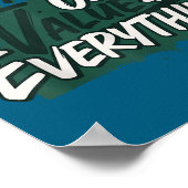 Loyalty Outvalues Everything Streetware Urban  Poster (Hoek)