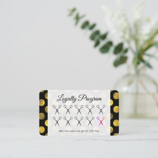 Loyalty Program Polka Dot (Staand voorkant)
