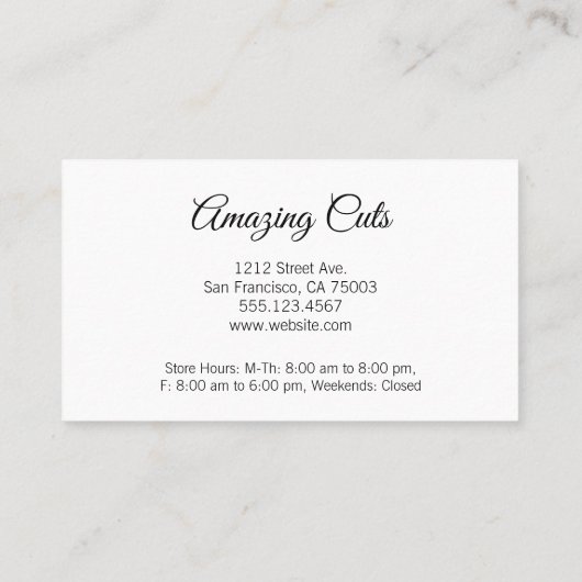 Loyalty Program / Sequin / Salon Scissors (Achterkant)
