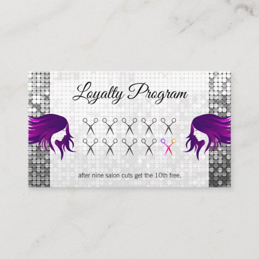 Loyalty Program / Sequin / Salon Scissors (Voorkant)
