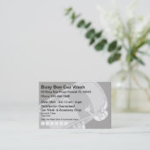 Loyalty's voor autowrakken visitekaartje (Staand voorkant)