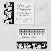 Loyalty's voor zakelijke klanten klantenkaartje (Voorkant / Achterkant)