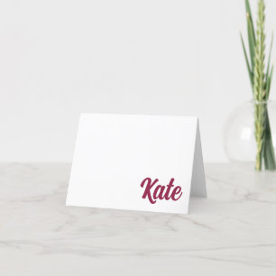 Loyola University Chicago gepersonaliseerde notiti Bedankkaart