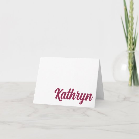 Loyola University Chicago gepersonaliseerde notiti Bedankkaart (Voorkant)