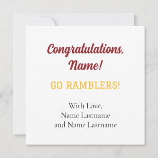 Loyola University Chicago LUC Gift Kaart