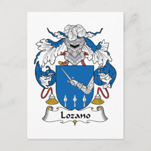 Lozano Family Crest Briefkaart