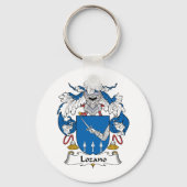 Lozano Family Crest Sleutelhanger (Voorkant)