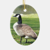 Lozen aan de voorkant, Wilde Levensdieren, Natuur Keramisch Ornament (Achterkant)