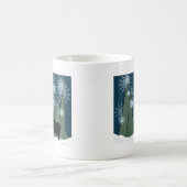 Lozen in het Snowy Forest Koffiemok (Center)