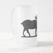 Lozen op de los matglas bierpul (Voorkant links)