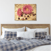 Lozen, parels en matrijzen canvas afdruk (Insitu (Slaapkamer))