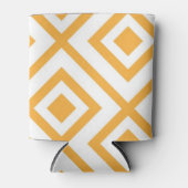 Lozengevorm geometrisch patroon blikjeskoeler (Voorkant)