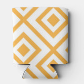 Lozengevorm geometrisch patroon blikjeskoeler (Achterkant)