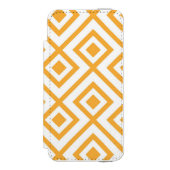 Lozengevorm geometrisch patroon incipio iPhone portemonnee hoesje (Voorkant Agenda)