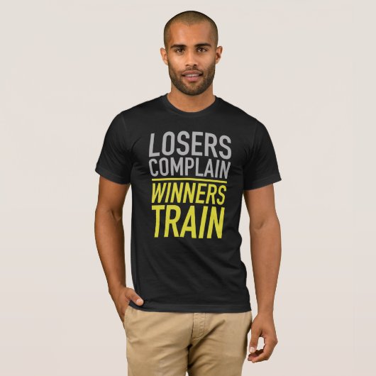 Lozers Complein Winnaars T-shirt (Voorkant volledig)