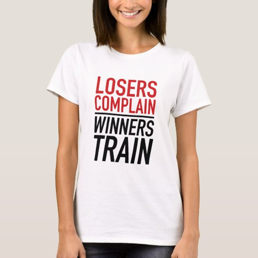 Lozers Complein Winnaars T-shirt (Voorkant)