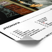 LP! [offline] esthetische tracklist Poster (Hoek)