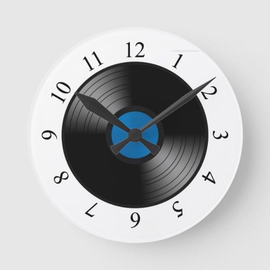 LP-plaat klok (Voorkant)