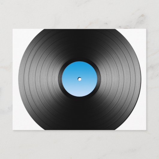 LP-record Briefkaart (Voorkant)