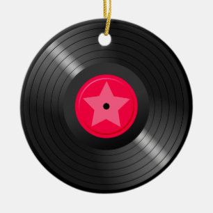 LP-record Keramisch Ornament