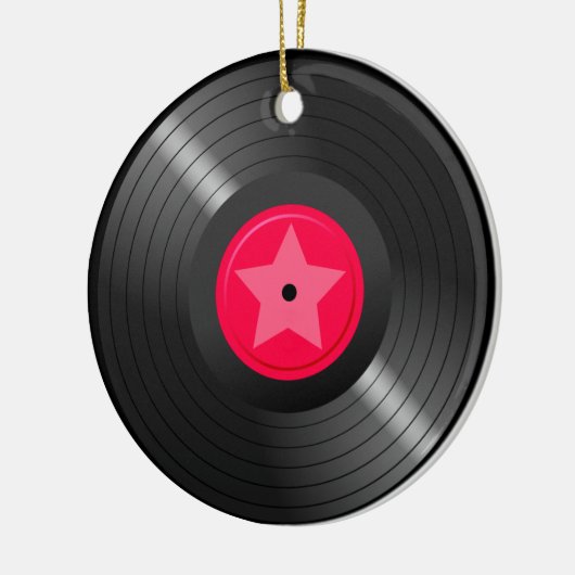 LP-record Keramisch Ornament (Links)