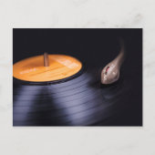 LP Record retro-briefkaart Briefkaart (Voorkant)