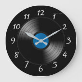 LP record wandklok (Voorkant)