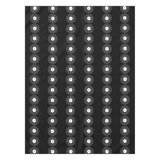 Lp vinyl op zwart tafelkleed (Voorkant)