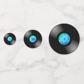 LP Vinyl Record Gepersonaliseerde Confetti (Achterkanten)